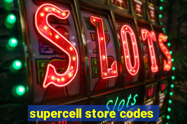 supercell store codes